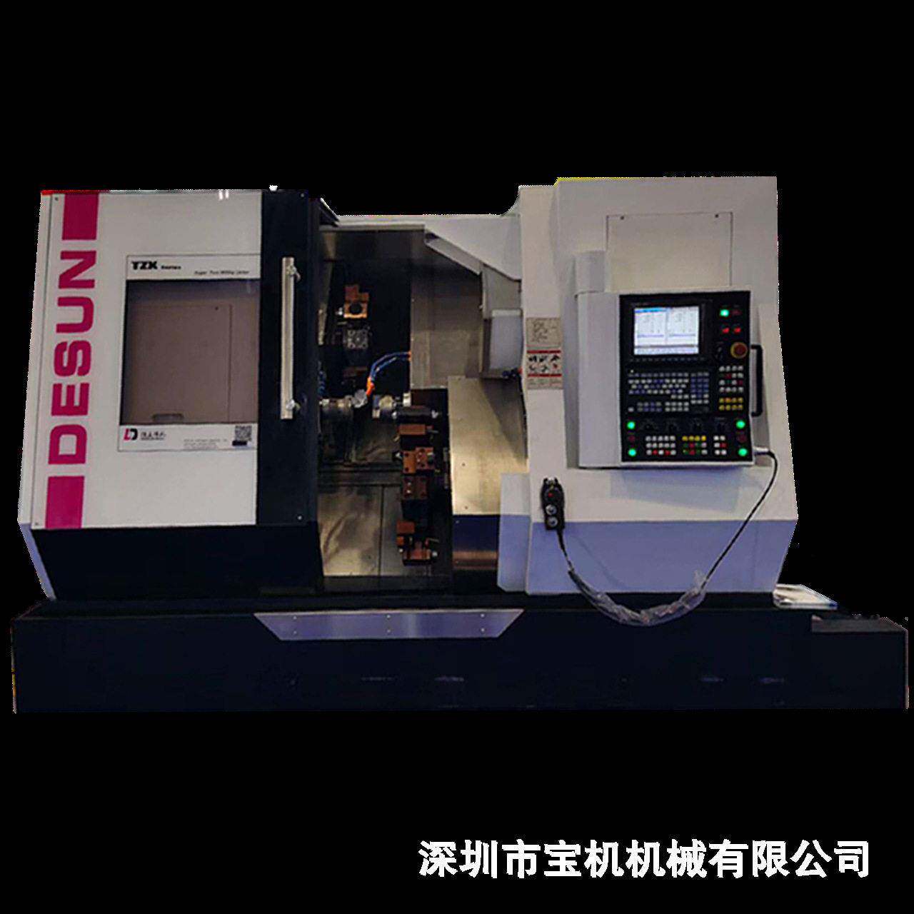 德上TBX-52/500SMCY 双主轴+双刀塔+Y轴 超精密车铣复合中心