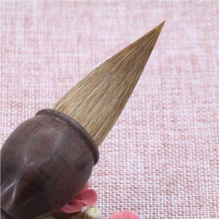 锋7.0㎝狼毫斗笔大字榜琅然山书对联福寿佛字国画水出鸟毛笔