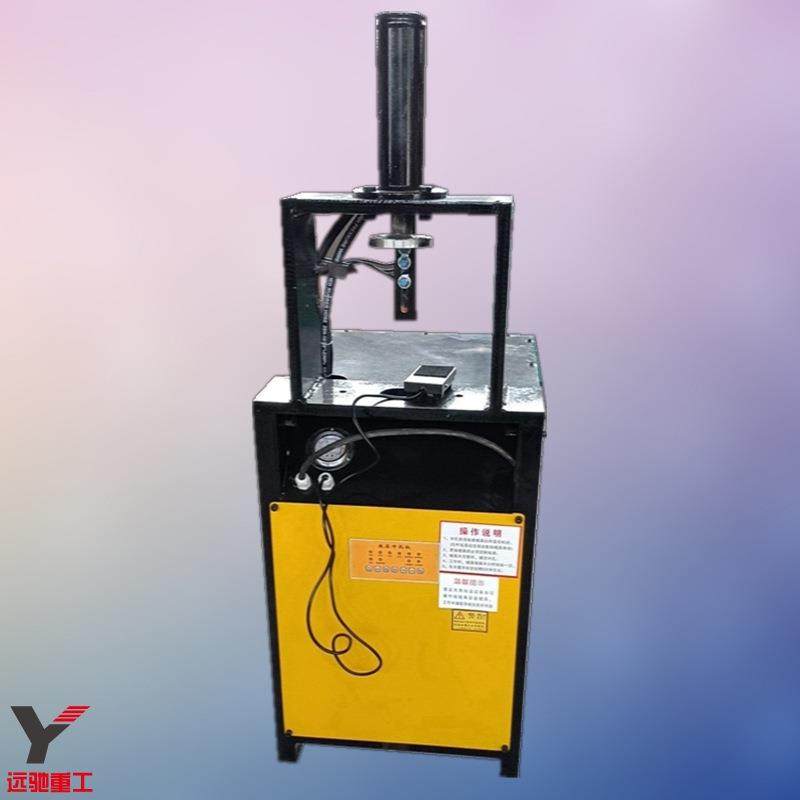 一次成型90°直角折弯冲床 方管切角冲剪机 钢管圆管冲孔打弧机