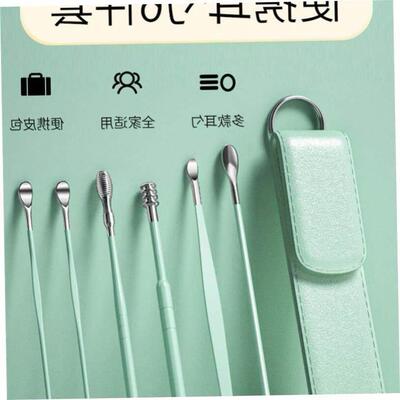 6PCS Ear Cleaner Wax Removal Tool Earpick Sticks Earwax Remo