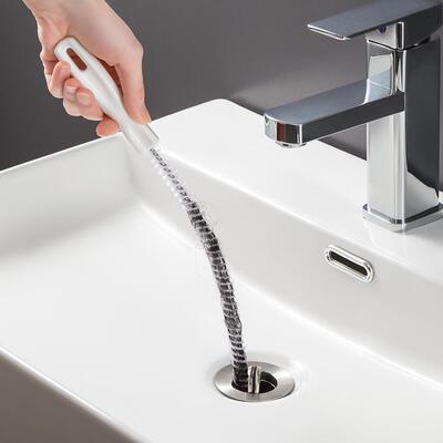 Flexible Drain Hair Cleaner for Kitchen Sink - Anti-Clog Cle