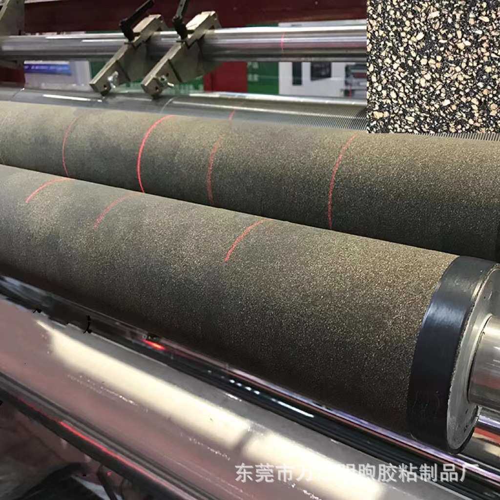 防震防滑橡胶软木带滚轮隔热磨砂软木胶带机器磨损软木带复合胶带