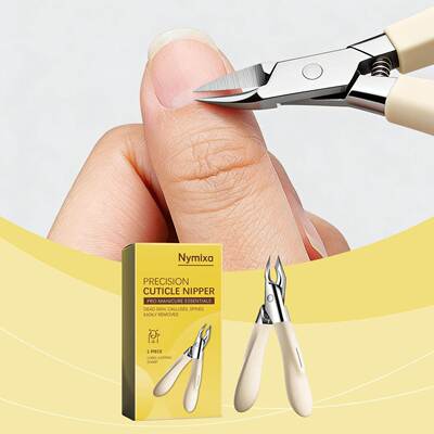 Nymixa Cuticle Nipper for Daily UseTrim and Smooth Nail Edge