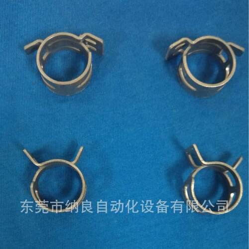 多功能卡扣镀锌弹性卡箍成型设备金属异形卡扣成型设备现货