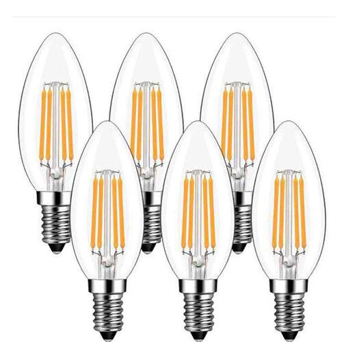 出口美国加拿大110V 220VLED 灯丝E12E14E26E27螺口灯泡ETL认证