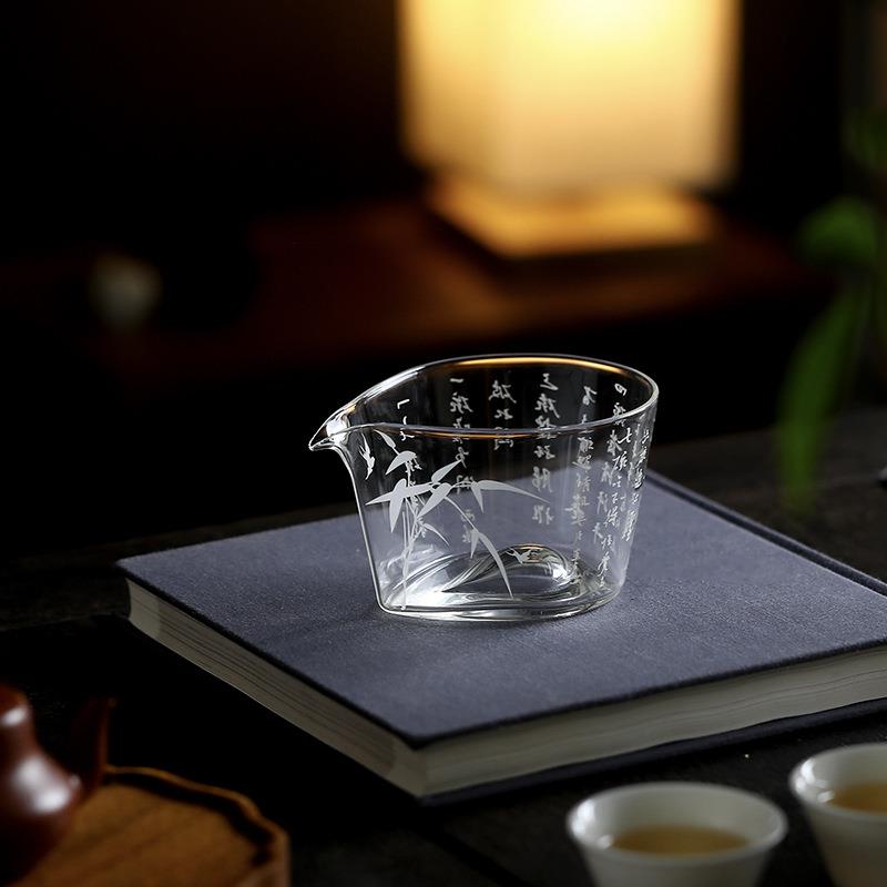 国潮七碗茶诗公道杯家用禅意分茶器功夫茶具茶海公杯匀杯