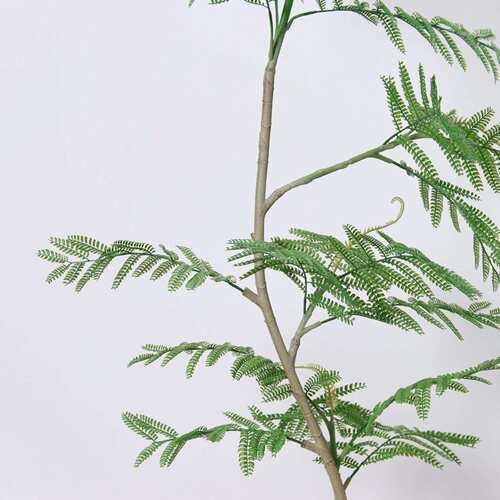 高端仿真蓝花楹假绿植盆栽大型室内客厅落地装饰摆件仿生植物造景