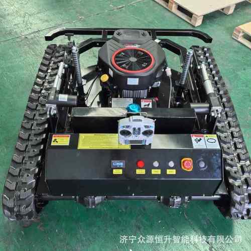ZY800DLawnmower公园草场绿化带坦克800履带式遥控割草机