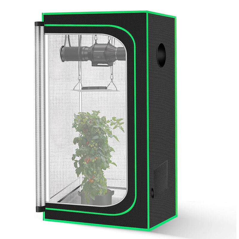 种植帐篷绿边二合一子母帐篷室内植物生长帐篷温室植物培育帐篷