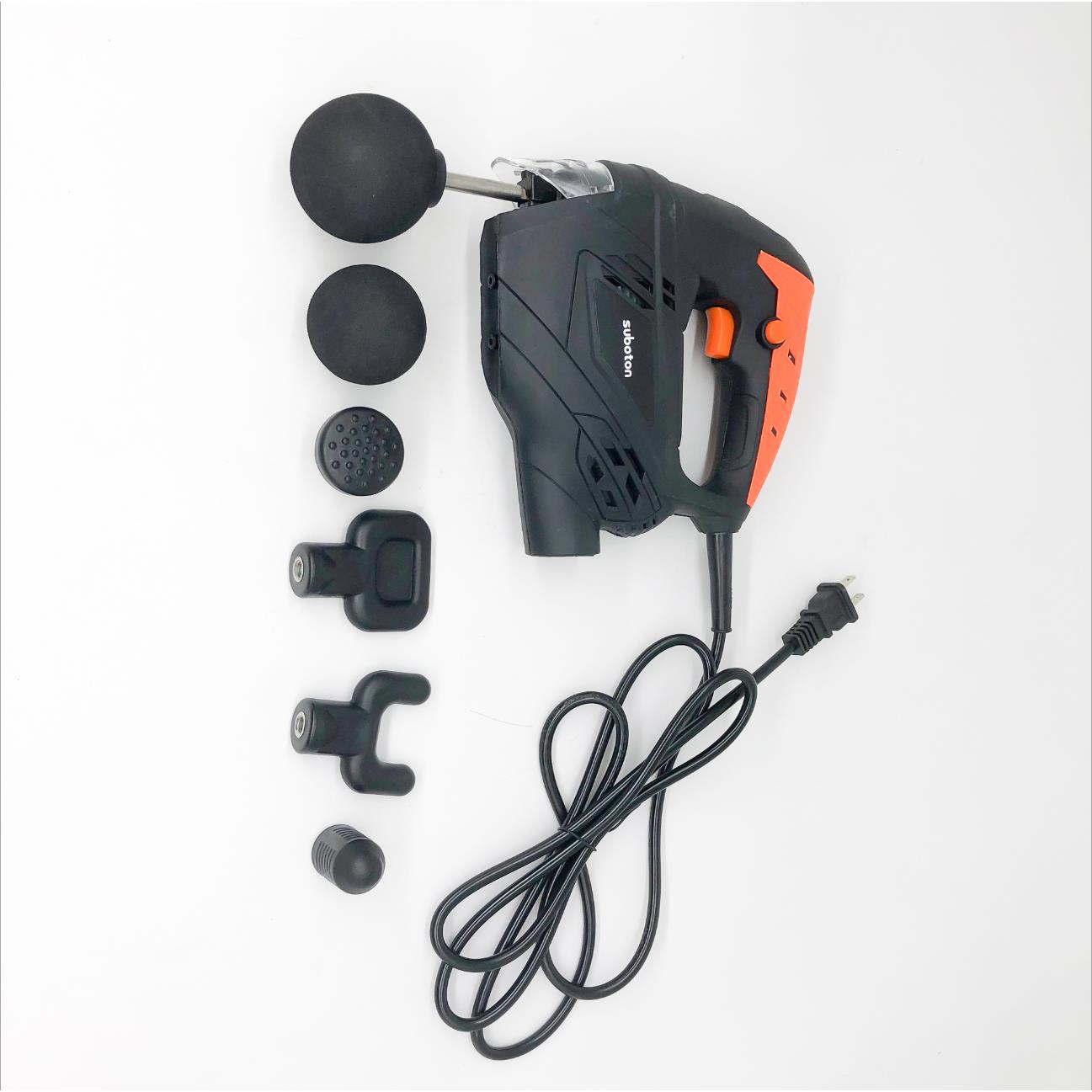 高档筋枪肌膜肉放松器按摩器大率功交流电装插电款式大行程颈膜改