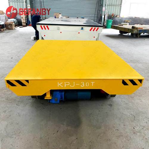 新乡重型341轨电动平板车道电线动供电轨道运输短距离运输电轨缆