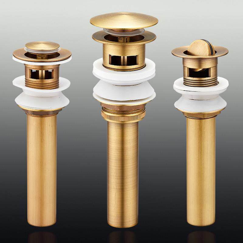 全铜彷古面盆下水器洗手池洗脸盆台上盆覆古弹跳翻版式排水器套装,家装主材,下水器,淘宝优惠券,粉丝福利购,淘宝优惠卷