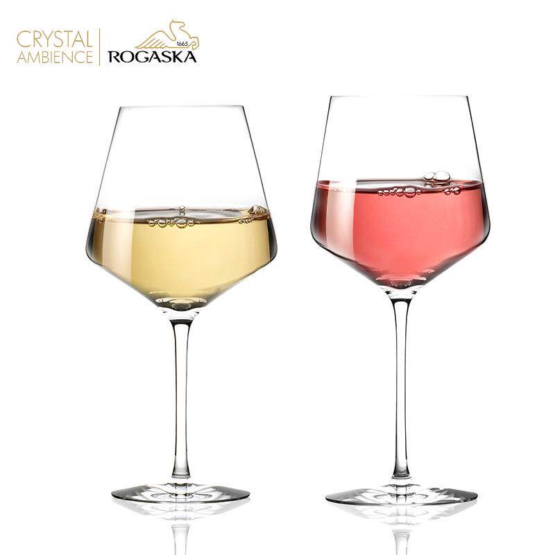 ROGASKA进口水晶玻璃轻奢红酒杯创意高脚杯家用两只套装