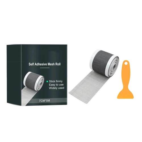 Self Adhesive Mesh Roll Drain Hair Catcher Disposable Mesh