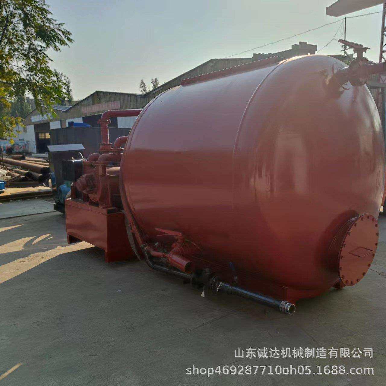 供应方形气力吸灰车粉煤灰自吸装罐车气力输送机
