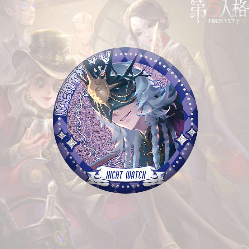 （买一送一）第五人格周边谷子吧唧小女孩心理学家渔女守夜人徽章