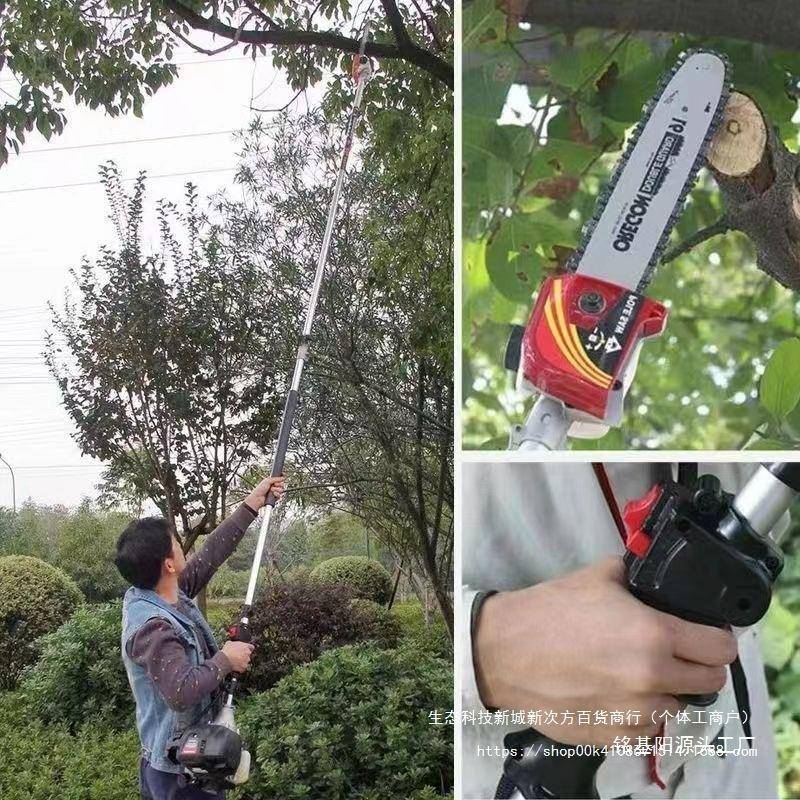 汽枝油高枝超长锯高空锯杆四冲程长油锯果园修锯高255杆锯家用高