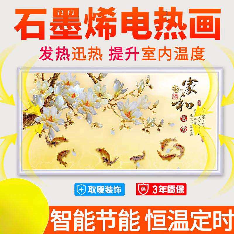 石墨烯壁挂式墙暖取暖器加热片电暖气片发热板新型家用挂墙贴2026