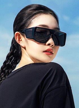 防风太阳眼镜女款防晒护目镜遮阳太阳眼镜骑行男全包围机车骑车宽