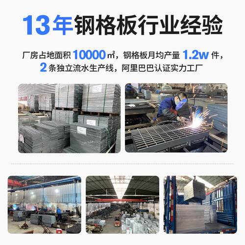 304对板重型卡不锈钢格栅网格复合热镀锌水沟镀锌格栅盖板钢插接