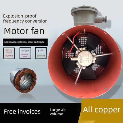 Gb防爆变频调速电机风扇Bg90 100 112 132 Gbf160 180 200 225