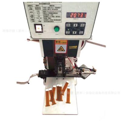 QR-2000FFC刺破式新能源软排线端子机FPC软性端子排线端子压着机