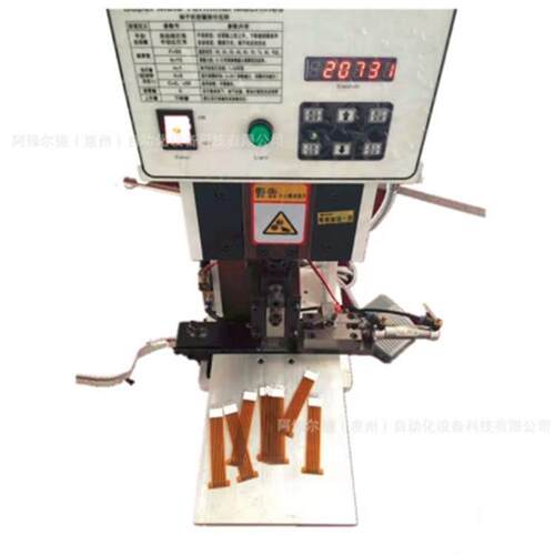 QR-2000FFC刺破式新能源软排线端子机FPC软性端子排线端子压着机