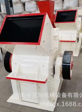 小型移动混凝土建筑垃圾制砂机矿石锤式碎石生产线重锤式破碎机