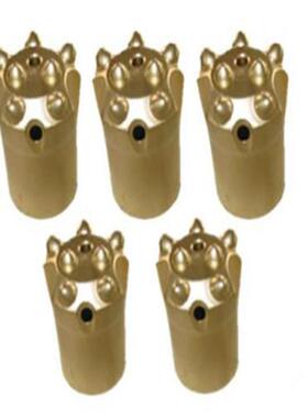 供应45mm-R32螺纹球齿钎头R32-54型球齿内螺纹钻头钻采设备453是