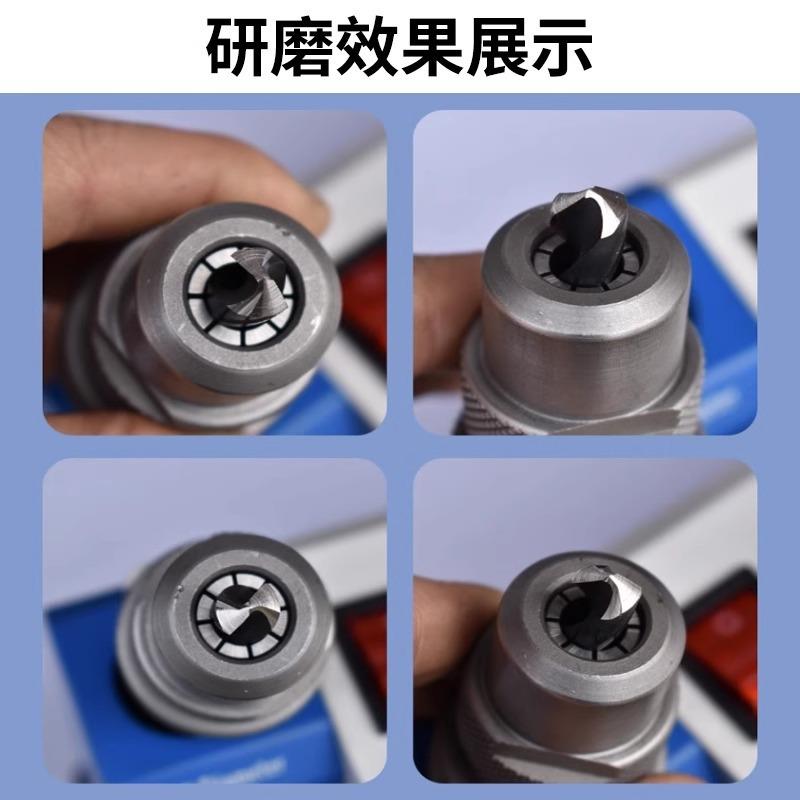 钻头打磨机厂家直销可跨境锋利砂轮打磨夹具高精度研磨钻头研磨机