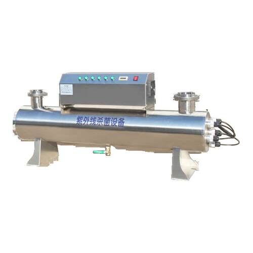 45立方/H水处理用80W*6支管480W304不锈钢管道过流式紫外线杀菌器