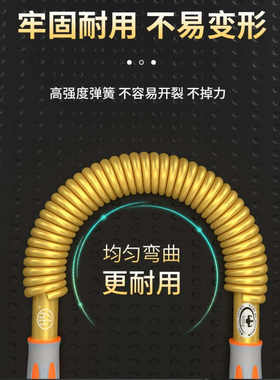 TLa昊鹰进口材质臂力器100公斤80KG臂力棒器握力棍110kg扩胸器臂