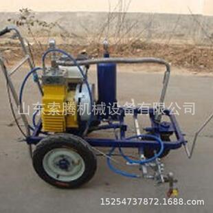 机是路面划线划喷漆塑胶跑道冷喷标机道线路GMJ标线线机 手推式