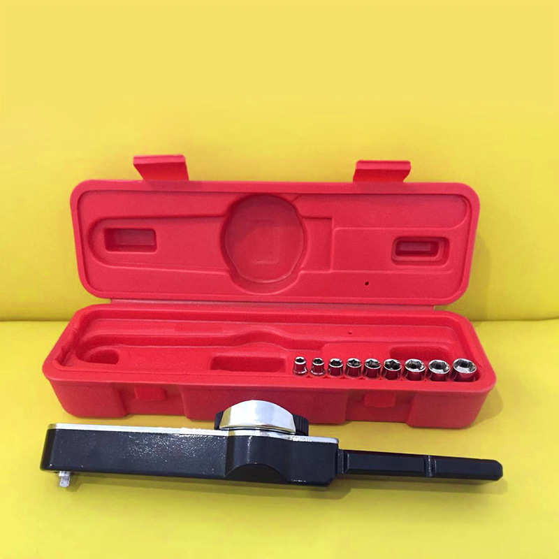 绍兴同利 扭力扳手 扭矩扳手TLB 2-10N.M表盘指针式套筒扭矩测试