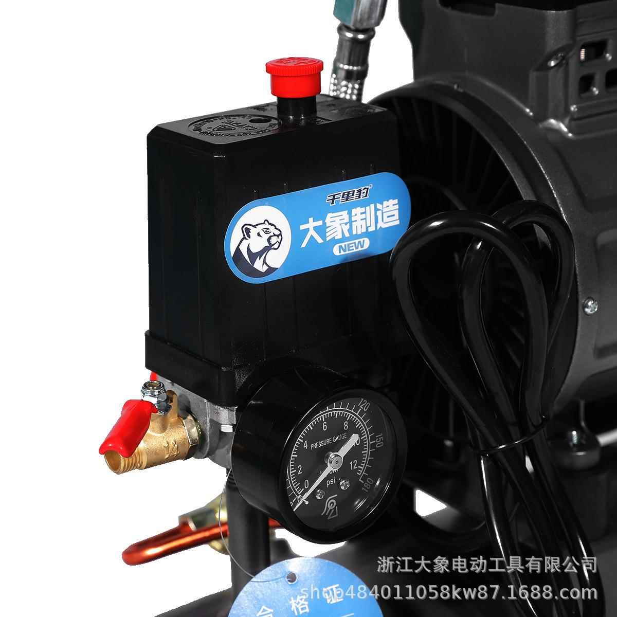 DX13A-01静1300W-9L电无油音电气DX13-01A泵动小型便携空气压缩机