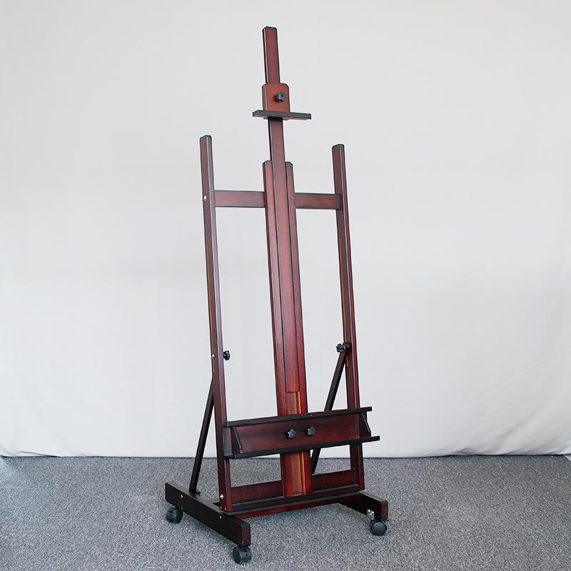 木扎特楼盘广告公司架子可调节折叠油画架木制展示画架画框实木