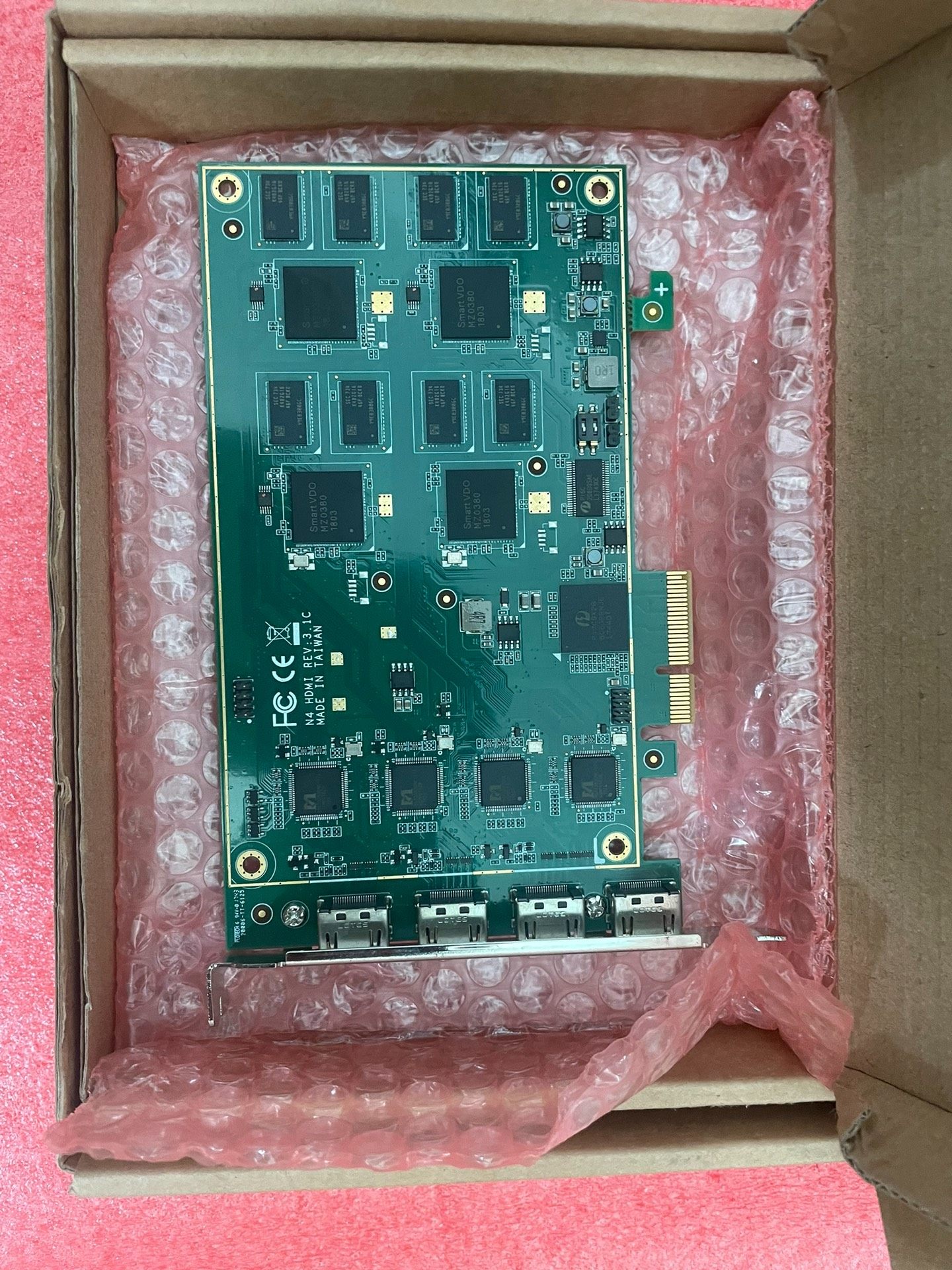 天创恒达TC 5C0N4高清视频采集卡