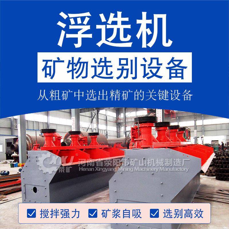 河南浮选机XJK 传统自吸空气和矿浆浮选机厂家供应