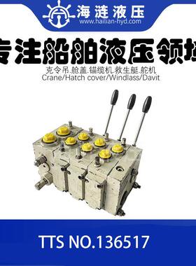船用起重机克令吊手动多路阀TTS NO.36517比例控制阀HPV77,HPV-7