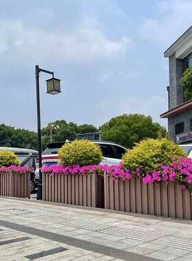 户V外成塑品PC木花箱花架绿外化长形室景观市521政道路隔断保温隔
