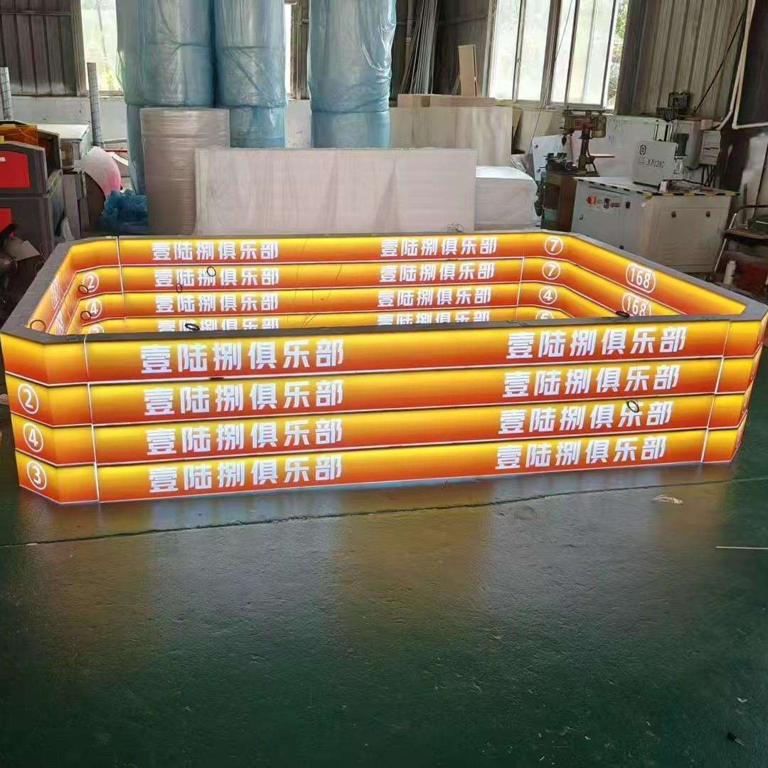 台球灯桌球吊灯支持LOGO侧面发光文字图案形状框架展厅专用灯商用