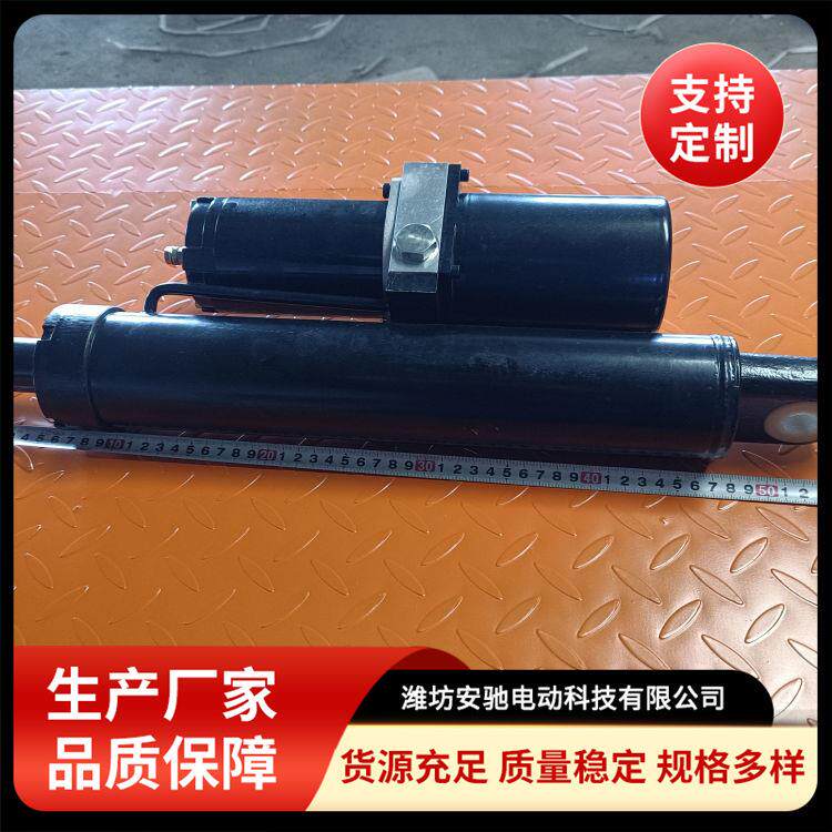 直流48-60V电动液压推杆小型一体式顶杆升降自卸液压顶油缸