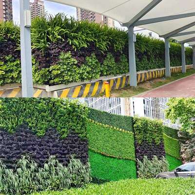 市政绿化围挡工地围挡草坪施工工程绿植围档装配式钢结构绿植围蔽