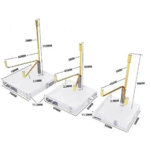Acrylic Display Stand for Pottery Platters Display Stand