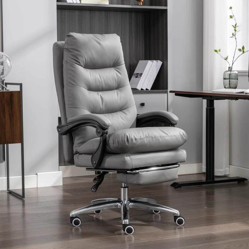 书房家用老板椅办公室坐椅舒适久坐电脑座椅子人体工学可躺沙发椅