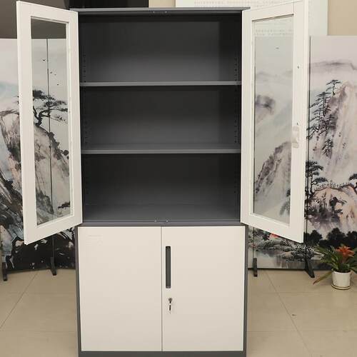 不锈钢文件柜器械柜诊所仪器资料柜档案柜储物柜玻璃抽屉带锁