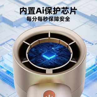 2025新款 手持高速风扇100档USB迷你fan户外露营充电超长续航静音