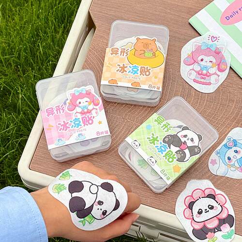 Boxed Cooling Patches for Summer Heat Relief and Refreshment