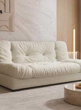 现代能客厅sfc01云朵沙发床绒小户型两用可折叠多人功出租屋羽三