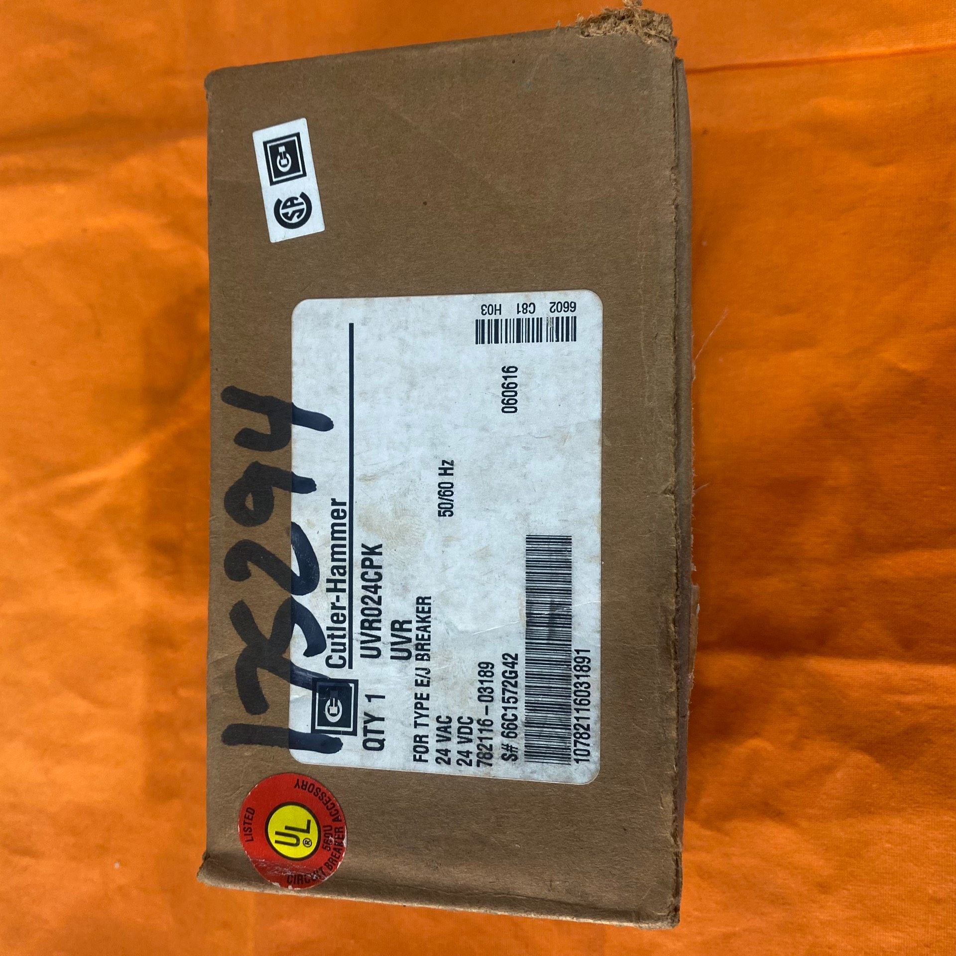 全新正品Cutler-Hammer UVR024CPK辅助触